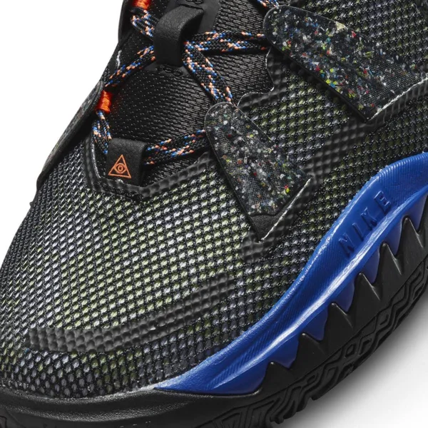 Nike Kyrie 7 - Boys& Grade School Basketball Shoes - Black/Lime Ice/Orange - Size 6.5