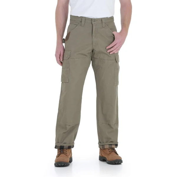 Wrangler Riggs Workwear Lined Ripstop Ranger Pants, Men's, Size: W30 L32, Brown