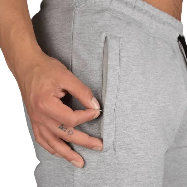 Better Bodies - Men's Tapered Sweatshorts in Grey Size XL
