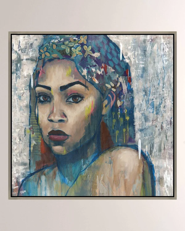 Beauty in Color I Giclee on Canvas Wall Art with Frame