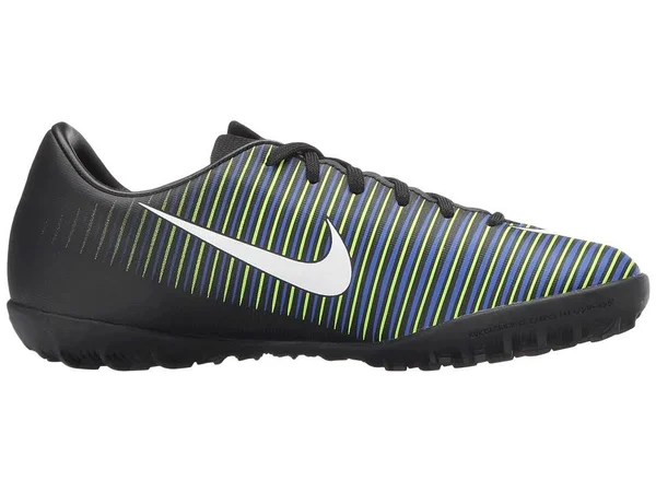 Nike Jr MercurialX Vapor XI TF Kids Black/White/Green, 1.5