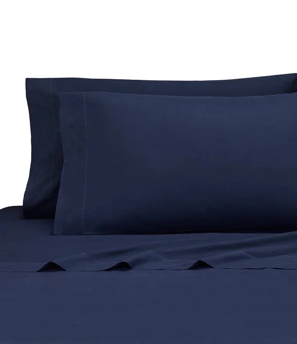 Kassatex Lorimer King Sheet Set - Ice Blue