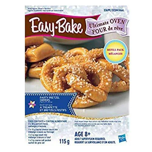 Five Deals Easy Bake Oven Star Edition + Chocolate Chip and Pink Sugar Refill + Red Velvet Cupcakes Refill + Party Pretzel Refil