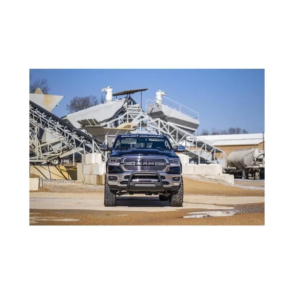 Rough Country B-D4092 Ram 1500 19-20 Bull Bar w/ LED Light Bar Black