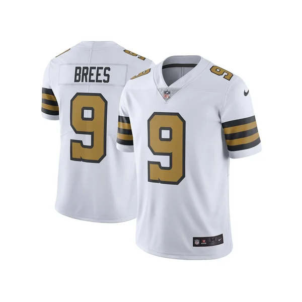 Nike Men's Drew Brees New Orleans Saints Limited Color Rush Jersey - White