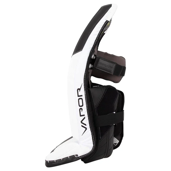 Bauer Vapor 3X Senior Goalie Leg Pads in White/Black Size X-Small