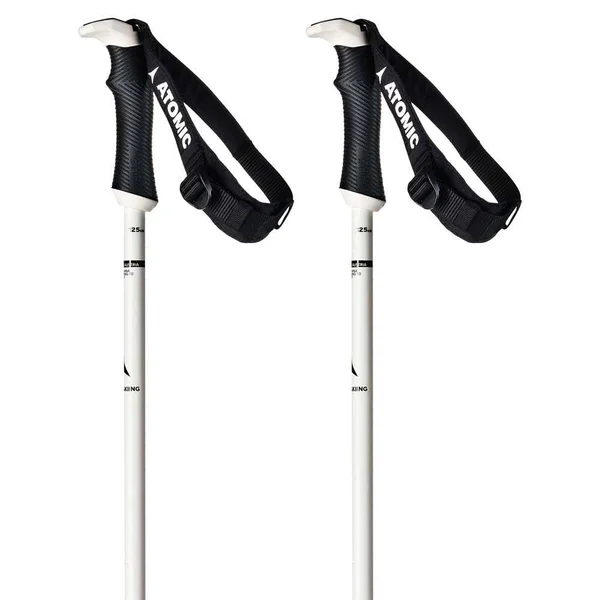 Atomic AMT SQS Women's Alpine Ski Poles 125 White/Black