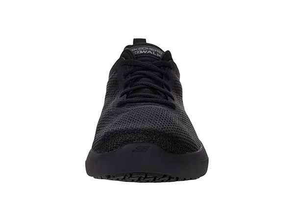 Skechers Men's GOwalk Stability Progress Vegan Sneaker, Black