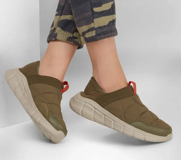 Skechers Bobs B Flex-Mighty Puff 11 Women's Olive