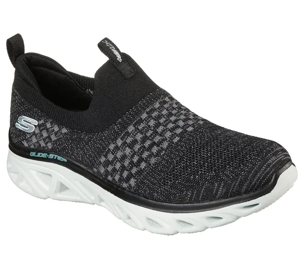 Skechers Sport Glide-Step Sport-Lively Glow 8 Women's Black