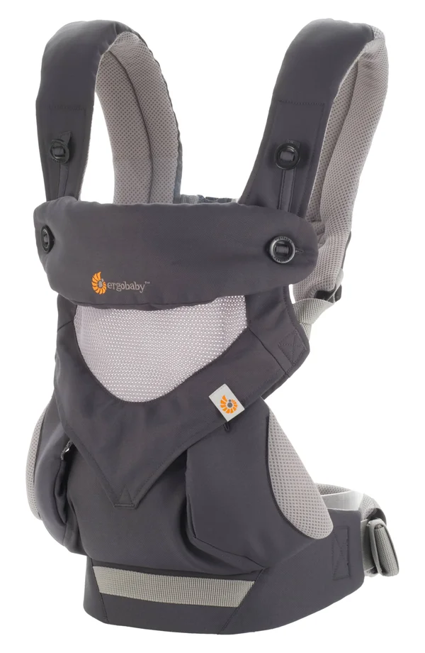 Ergobaby - Inc. Comfort Thru Ergonomics Baby Carrier, All Positions, 360, 12-45 lbs