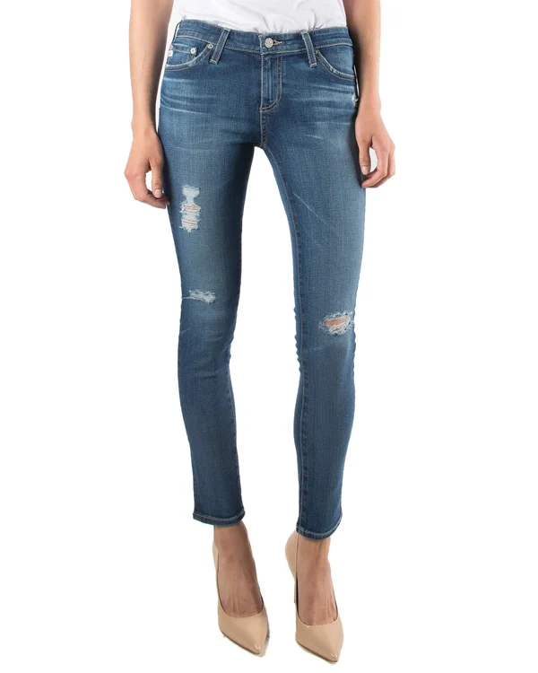 Ag Jeans - Legging Ankle in 11 Years Swapmeet - Blue