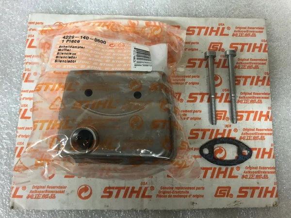 Stihl BG85 bg65, bg45, bg46, sh85, sh65 Muffler Exhaust w/ Gasket & Screws New OEM