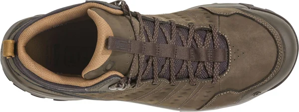 Oboz Men's Sypes Mid Leather B-DRY, Dark Shadow, 9