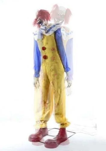Morris Costumes Twitching Clown Animated Prop, Multicolor