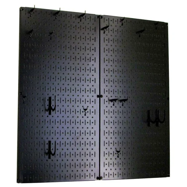 Wall Control Kitchen Pegboard Pantry Organizer Corrosion Resistant Hooks 32 in H