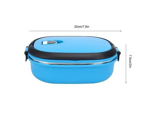 900ml Single Layer Lunch Box Insulated Bento Box Thermal Stainless Steel Food Container with Air Hole for Pinic Camping Travelin