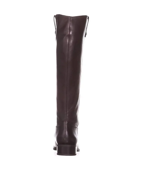Inc Womens Fawne Leather Knee-High Riding Boots, 8.5, New Grey