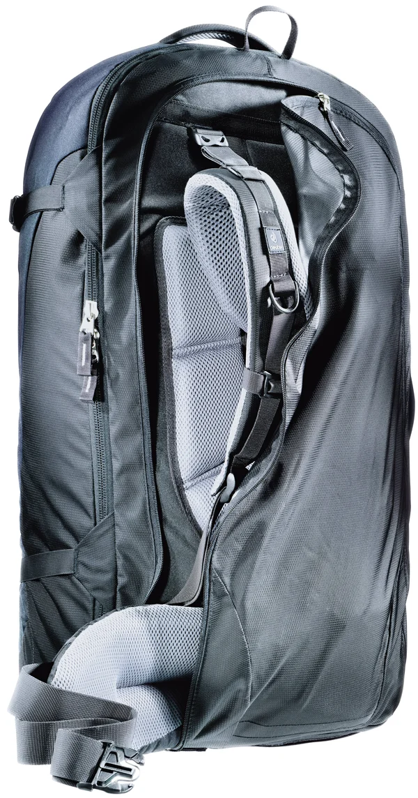 Deuter Traveller 60 + 10 SL Backpack Black/Turquoise