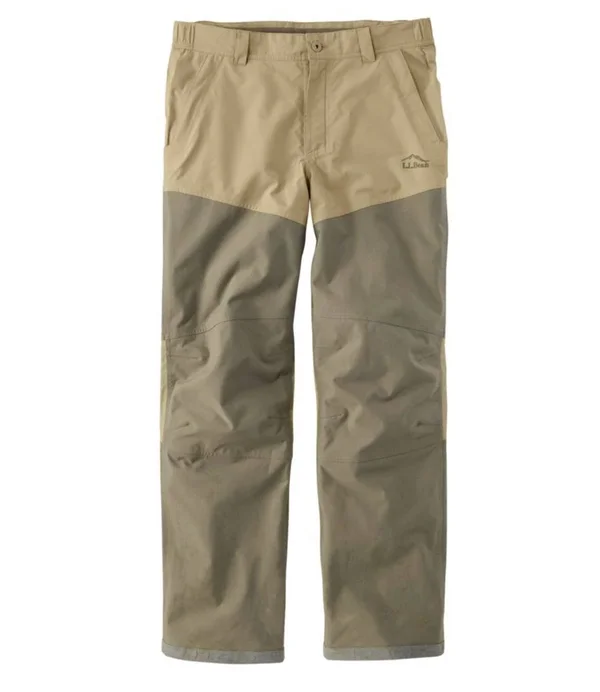 Men's Tek Upland Waterproof Briar Pants Brown 44x29 - L.L.Bean