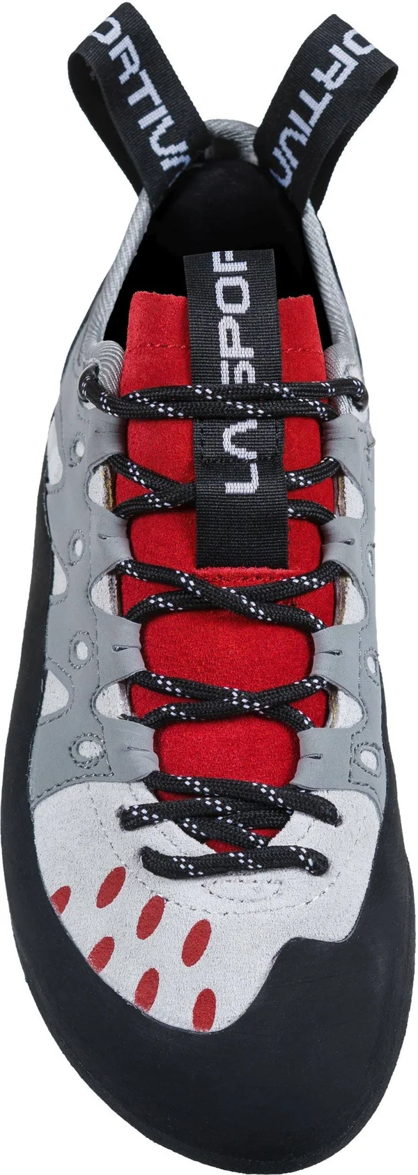 La Sportiva Tarantulace Climbing Shoe - Women's Grey/Hibiscus - 38