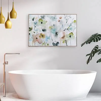 Garden Variety Floral Framed Art Print