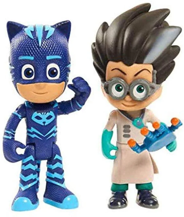 PJ Masks JP JPL95267 2 Pack Figure Set Boy & Romeo - Cat Boy and Romeo
