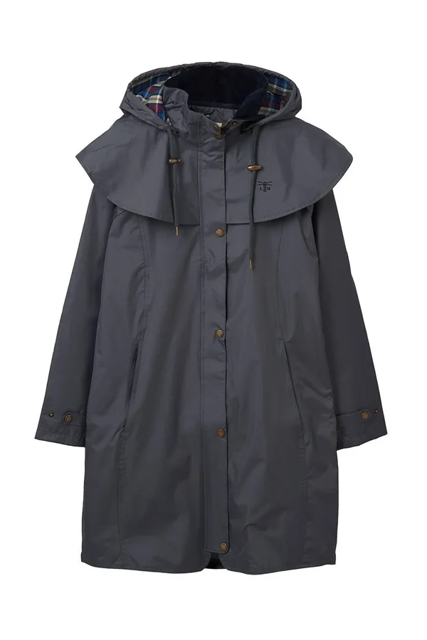 Lighthouse Women's Outrider 3/4 Length Waterproof Raincoat - Urban Grey 10