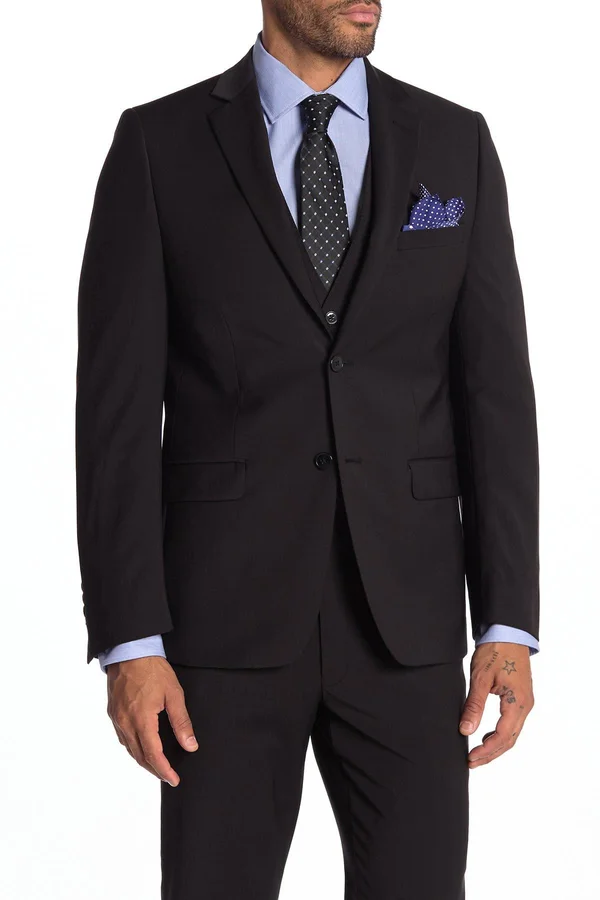 Calvin Klein Men's Skinny-Fit Infinite Stretch Suit Jacket - Black