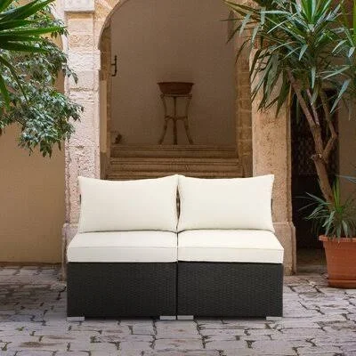 Tulum Patio Chair with Cushions Latitude Run