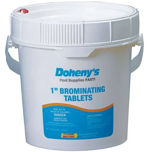 Doheny&s Quality Bromine Tabs, 8 lb for Pools