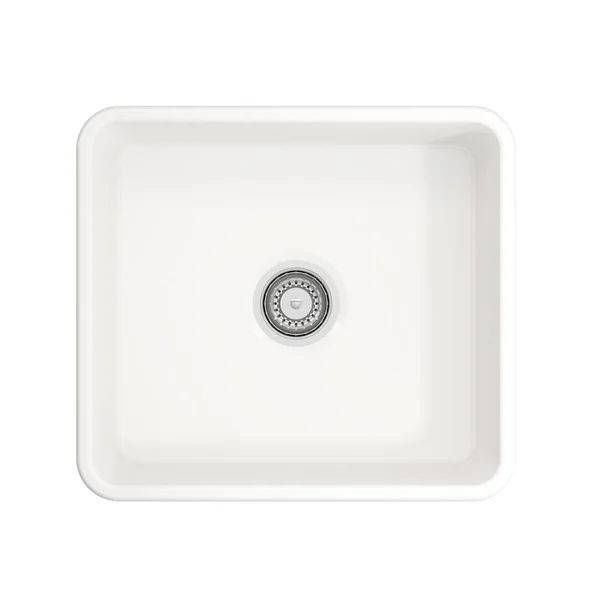 BOCCHI Classico Farmhouse Apron Front Fireclay 20x22 Single Bowl Kitchen Sink with Protective Bottom Grid and Strainer, Black