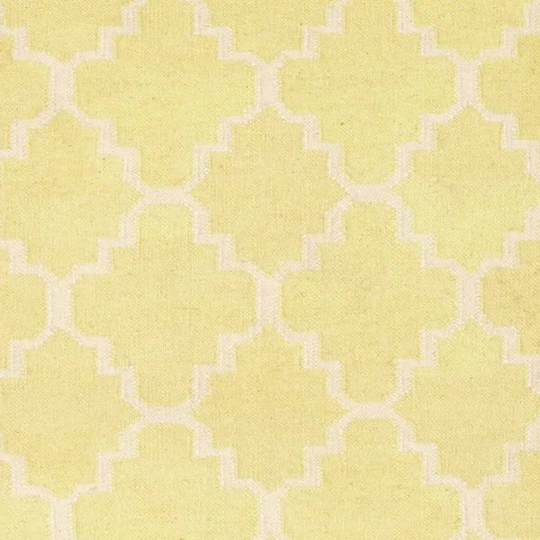Safavieh Dhurries DHU554A Light Green, Ivory 5& x 8& Area Rug