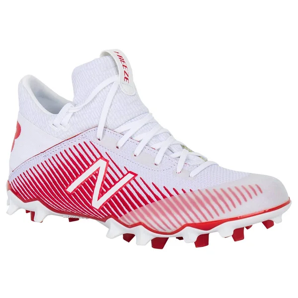 New Balance FreezeLX 2.0 Men's Lacrosse Shoes - White/Red (Size 12.5)