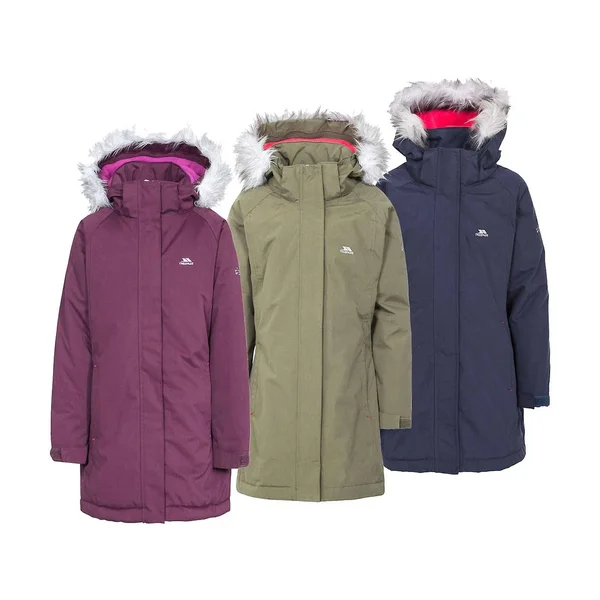 Trespass Girls Fame Jacket Moss 11-12
