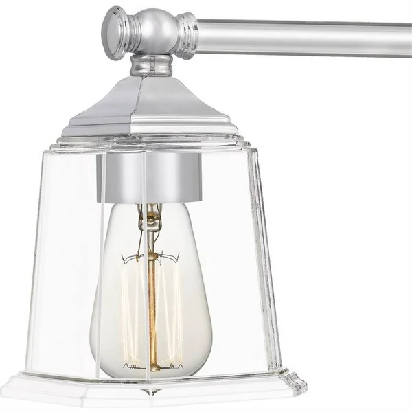 Quoizel Lighting NLC8603BN Nicholas Bath 3 Light Brushed Nickel