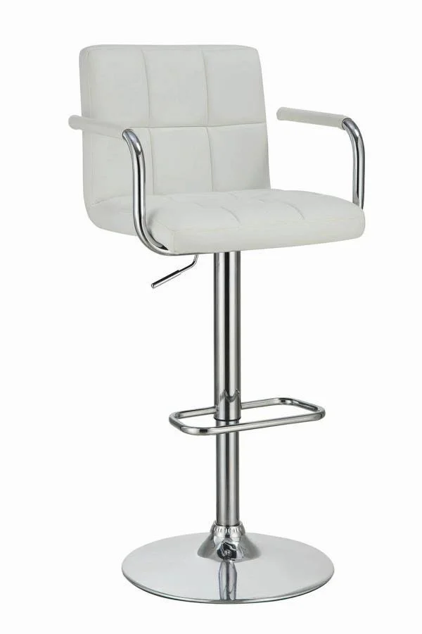 Coaster Adjustable Height Bar Stool - Black