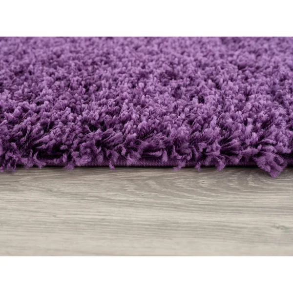 L&Baiet Livia Red Shag 8& x 10& Rug