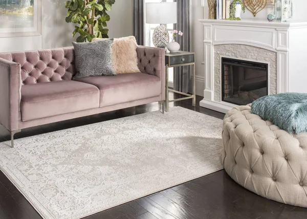 Safavieh Reflection RFT664D 9& x 12& Creme - Ivory Rug