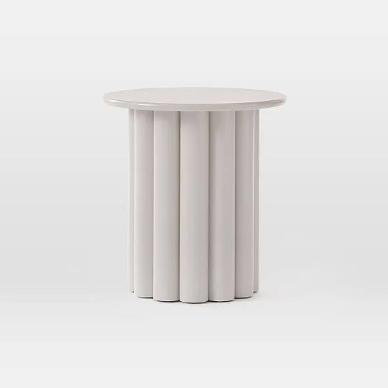 West Elm Hera Side Table - Semi-Circle