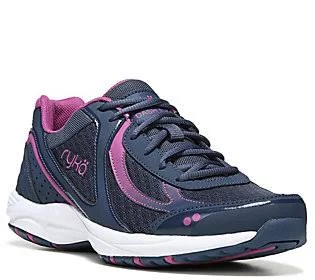 Ryka Comfort Walking Shoes - Dash 3, Size 8-1/2 Medium, Navy