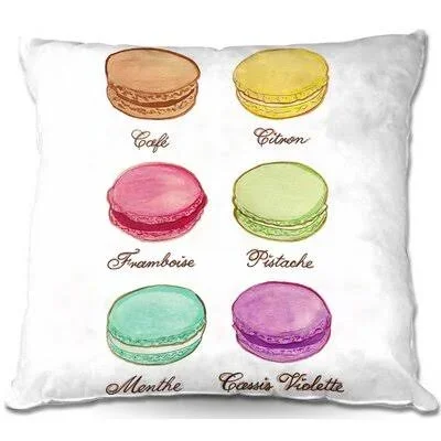 Couch Laduree Macaroons I Throw Pillow East Urban Home Size: 16x22 x 16x22
