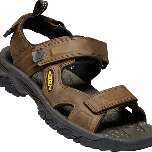 Keen Men's Targhee III Open Toe Sandal (9.5 Bison/Mulch)