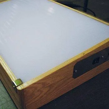 Porta-Trace, 1214LPO LED, Low Profile Oak with LED Light Box