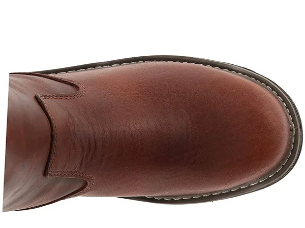 Wolverine Men's Raider Wellington Steel Toe Boot - 9 - Brown