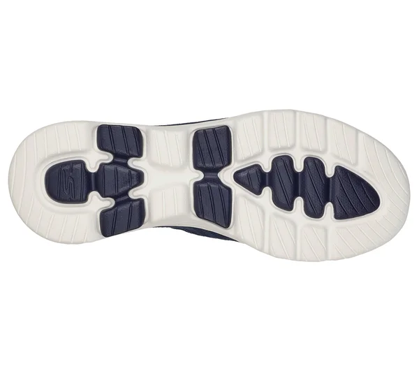 Skechers GOwalk 5 - Coastal View Navy, White - Size 10.0
