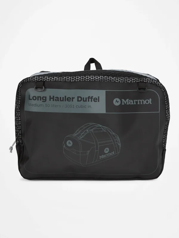 Marmot Long Hauler Duffel Medium 50L Black