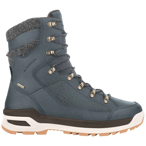 Lowa Footwear Renegade Evo Ice GTX Winter Boots - Men's Navy/Honey Medium