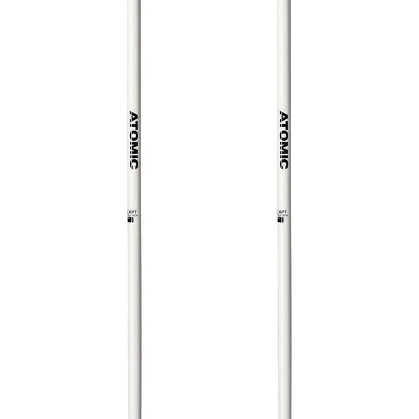 Atomic AMT SQS Women's Alpine Ski Poles 125 White/Black