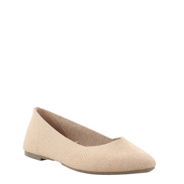 Women's Skechers Cleo Skokie Ballet Flat, Size: 8.5, Natural
